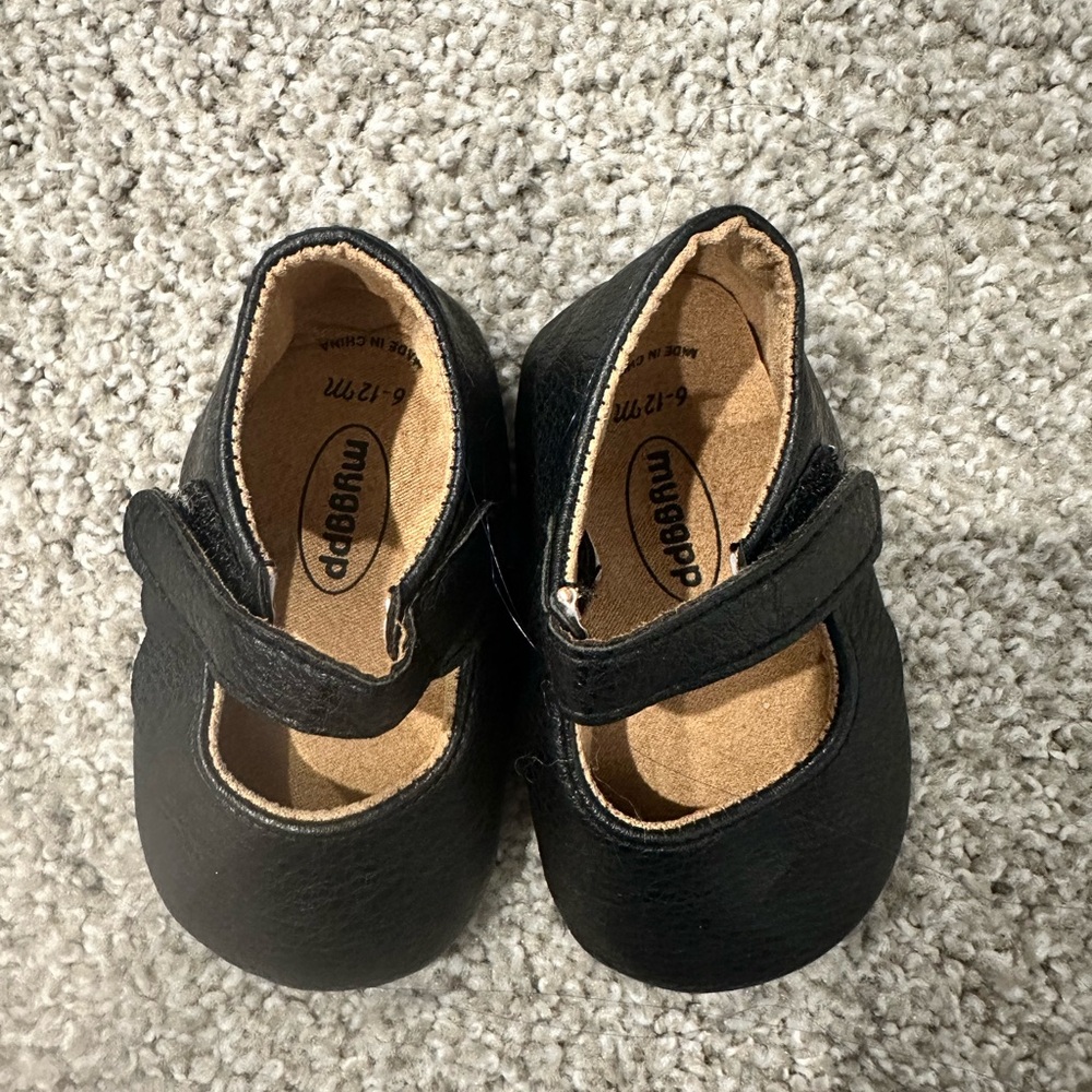 Black Baby Shoes by